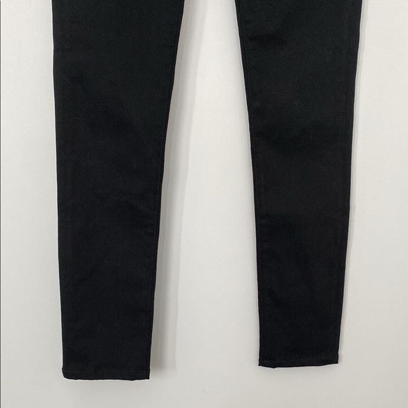 Ag Adriano Goldschmied The Legging Ankle Super Skinny Black Denim Jeans (24R) - Picture 5 of 15